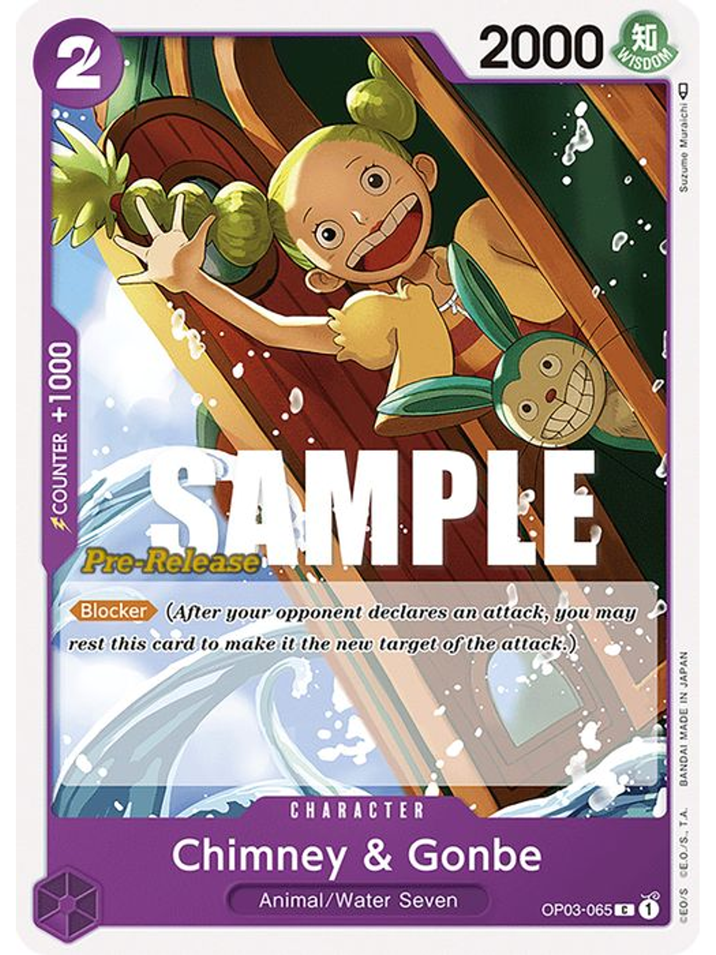 OP03-065 C Chimney & Gonbe (PRE) 1