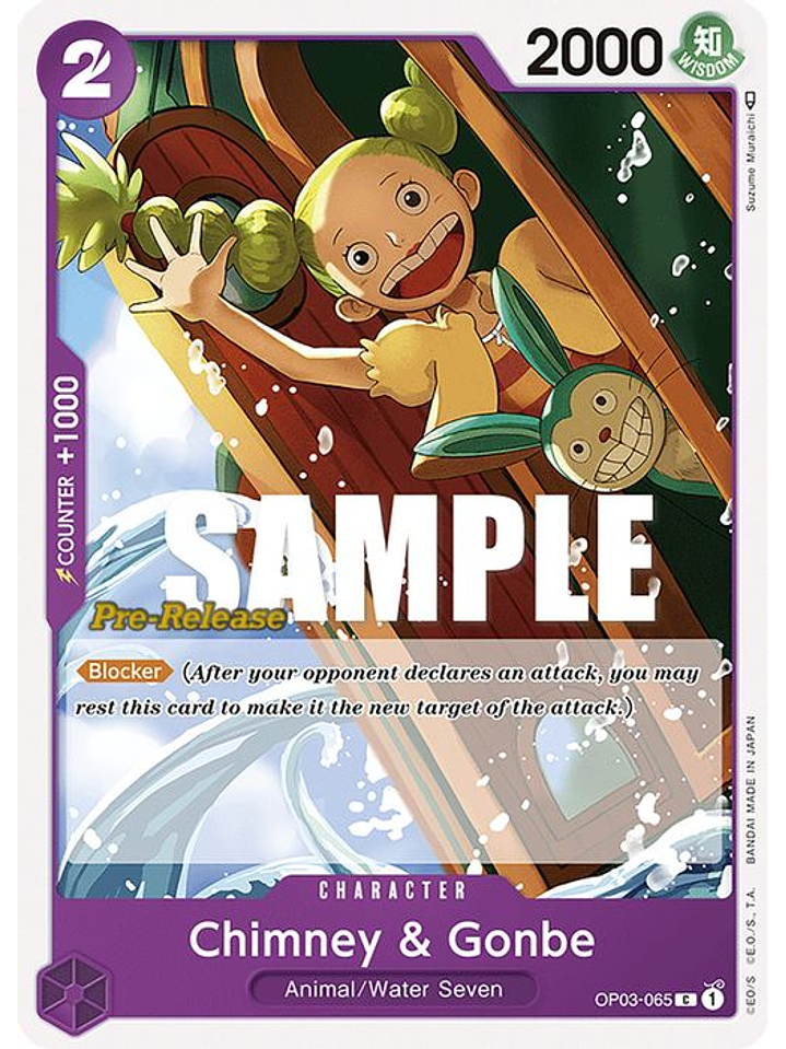OP03-065 C Chimney & Gonbe (PRE) 1