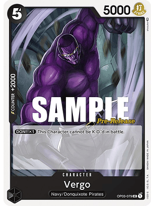 OP03-079 U Vergo (PRE)