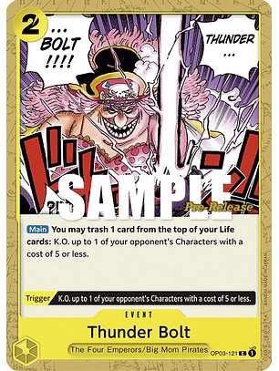 OP03-121 C Thunder Bolt (PRE)