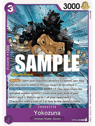 OP04-068 U Yokozuna (PRE)