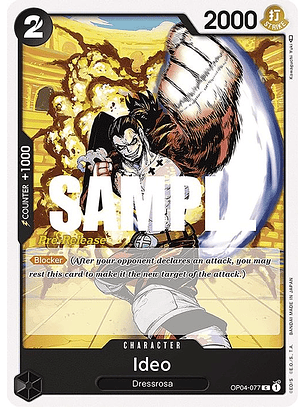 OP04-077 U Ideo (PRE)