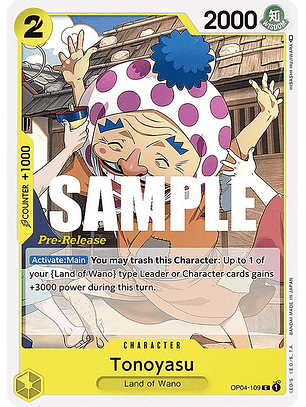 OP04-109 C Tonoyasu (PRE)