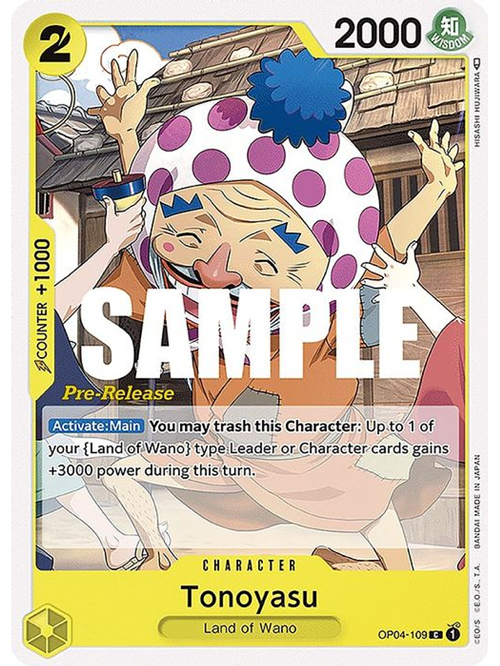 OP04-109 C Tonoyasu (PRE) 1