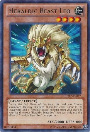 Heraldic Beast Leo - CBLZ-EN017 - Rare Unlimited