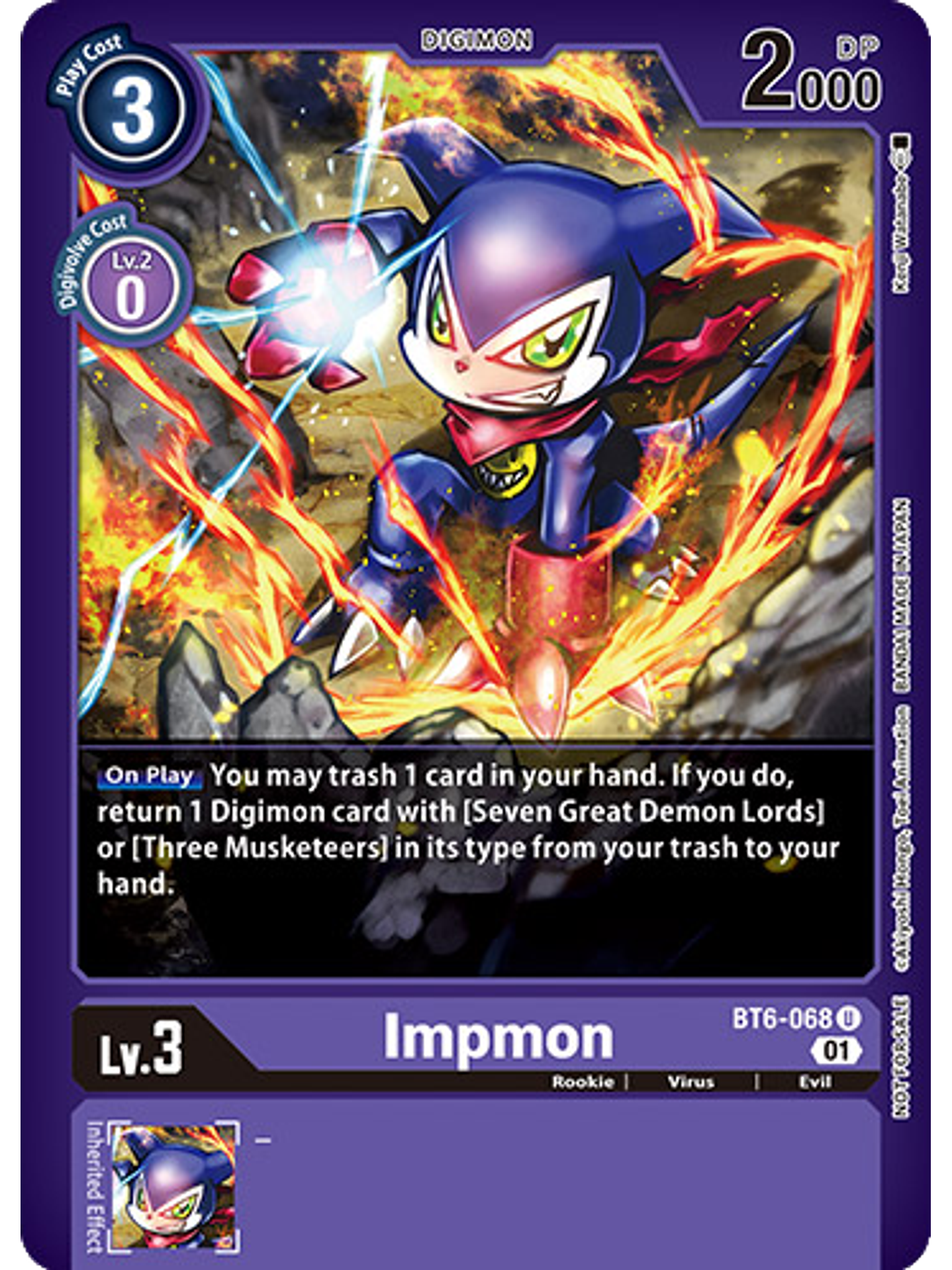 BT6-068 (Alternative Art) Impmon 1