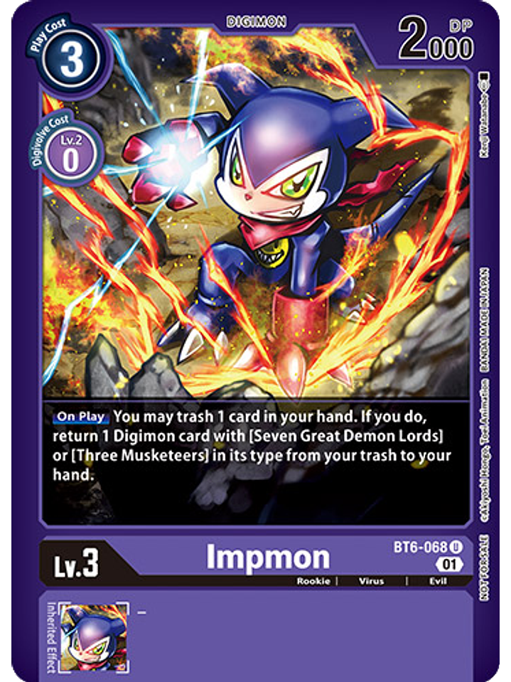 BT6-068 (Alternative Art) Impmon 1