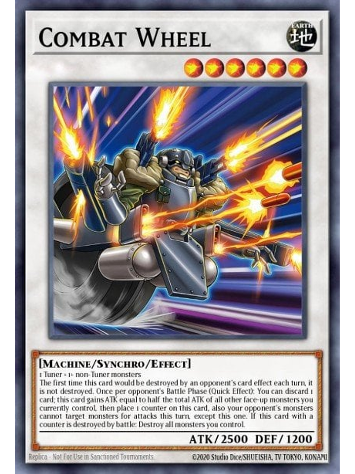 Combat Wheel - MZMI-EN017 - Rare 1st Edition 1