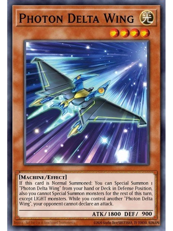 Photon Delta Wing - MZMI-EN024 - Ultra Rare 1st Edition 1
