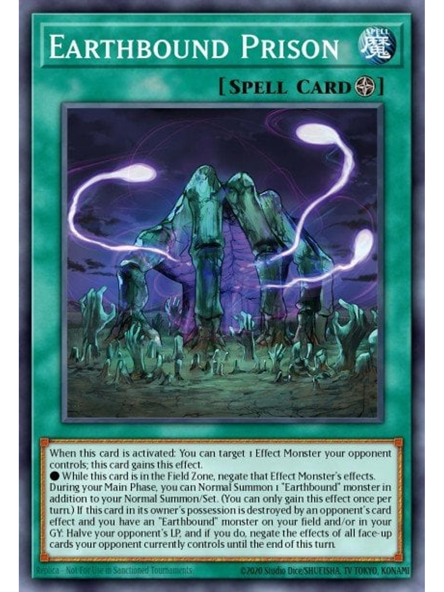 Earthbound Prison - MZMI-EN034 - Super Rare 1st Edition 1