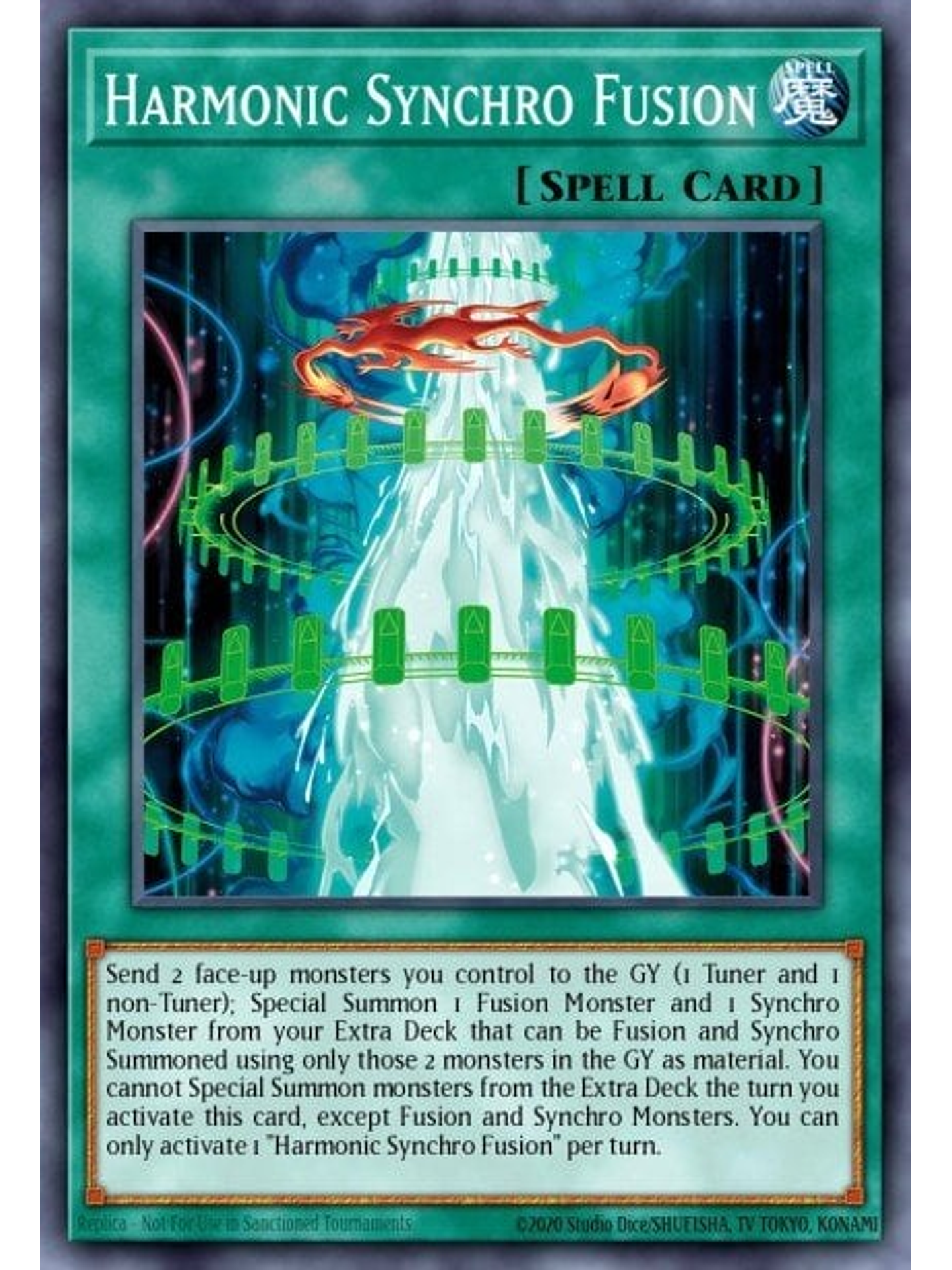 Harmonic Synchro Fusion - MZMI-EN035 - Ultra Rare 1st Edition 1