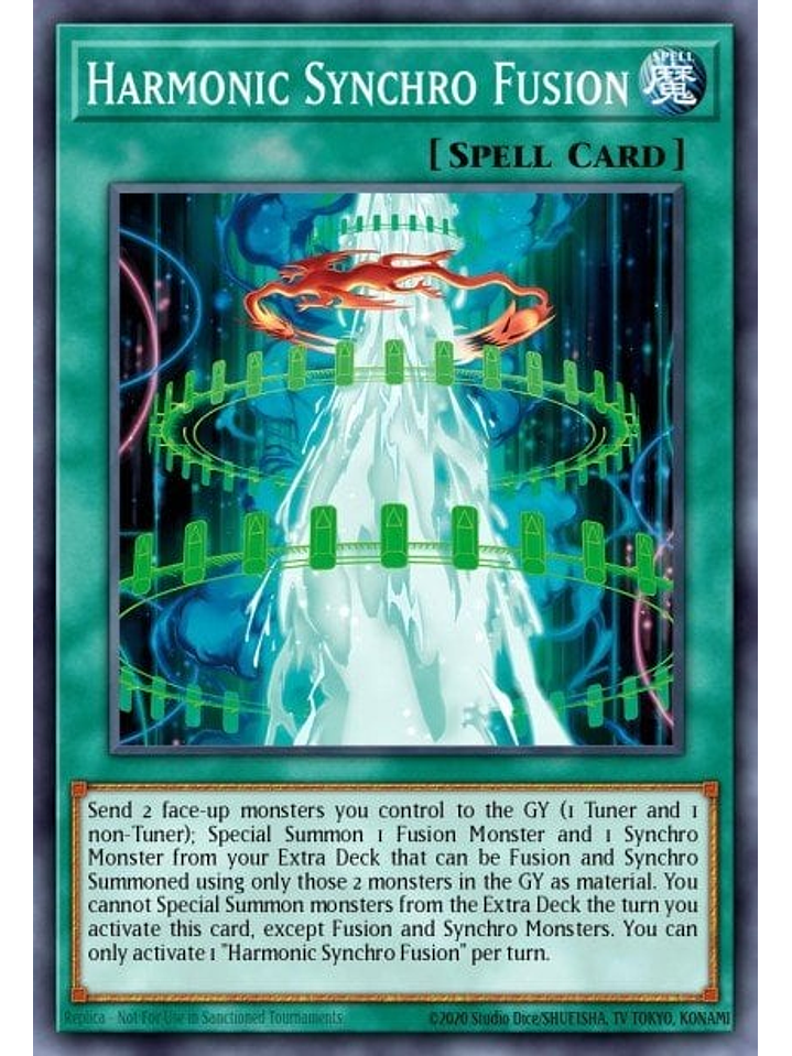 Harmonic Synchro Fusion - MZMI-EN035 - Ultra Rare 1st Edition 1