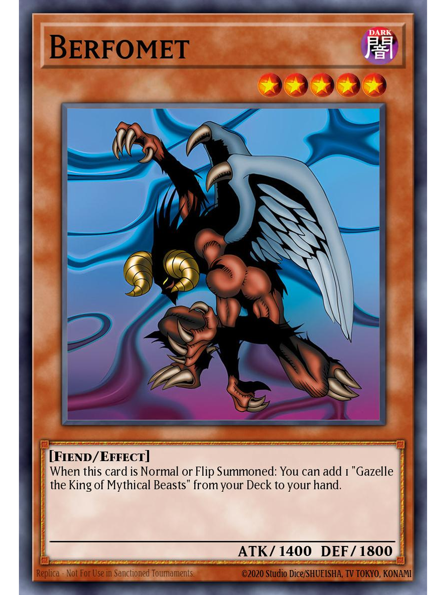 Berfomet - MZMI-EN042 - Rare 1st Edition 1