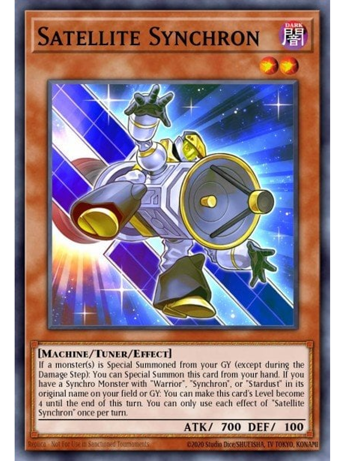 Satellite Synchron - MZMI-EN045 - Rare 1st Edition 1