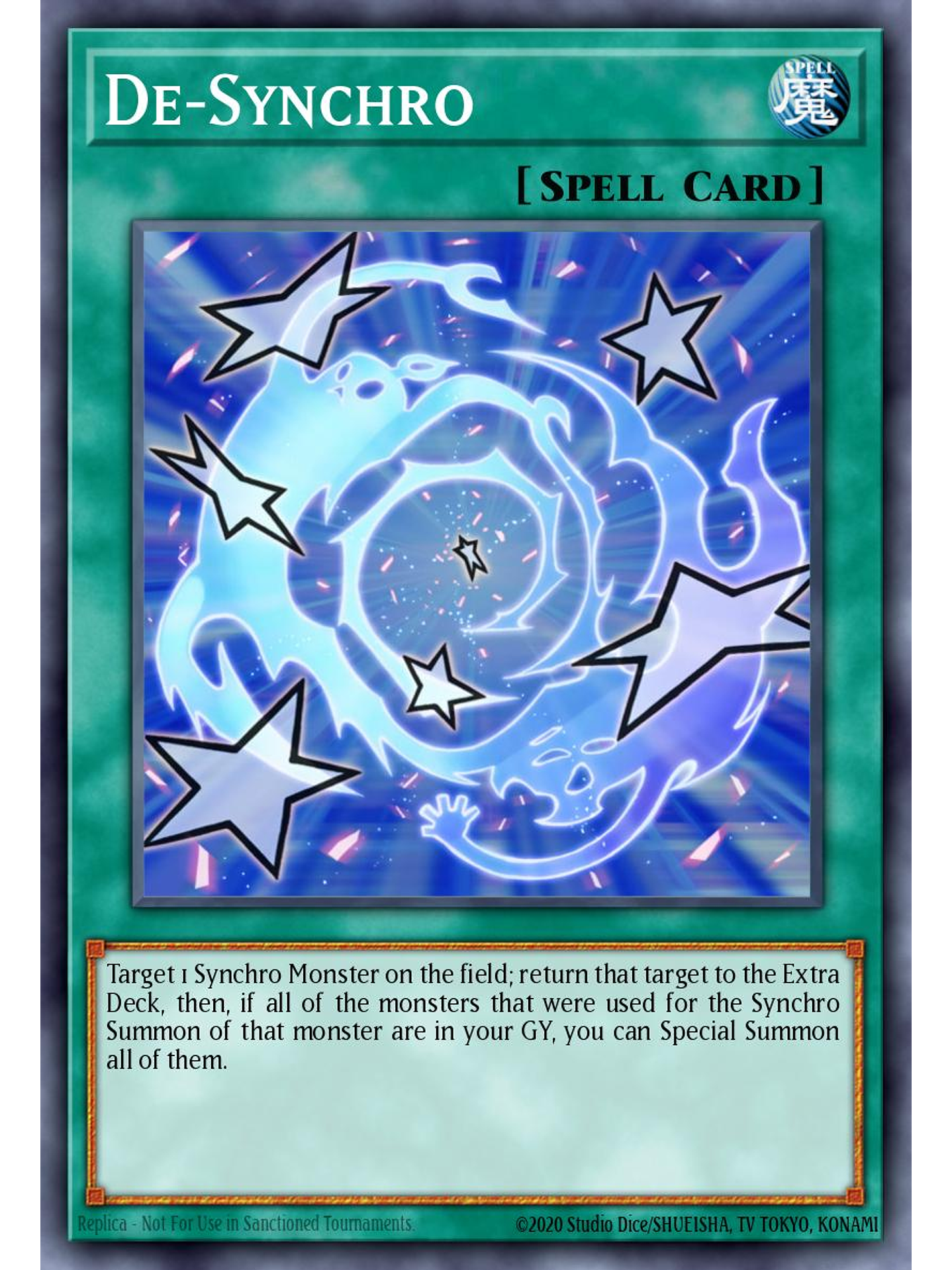 De-Synchro - MZMI-EN046 - Rare 1st Edition 1