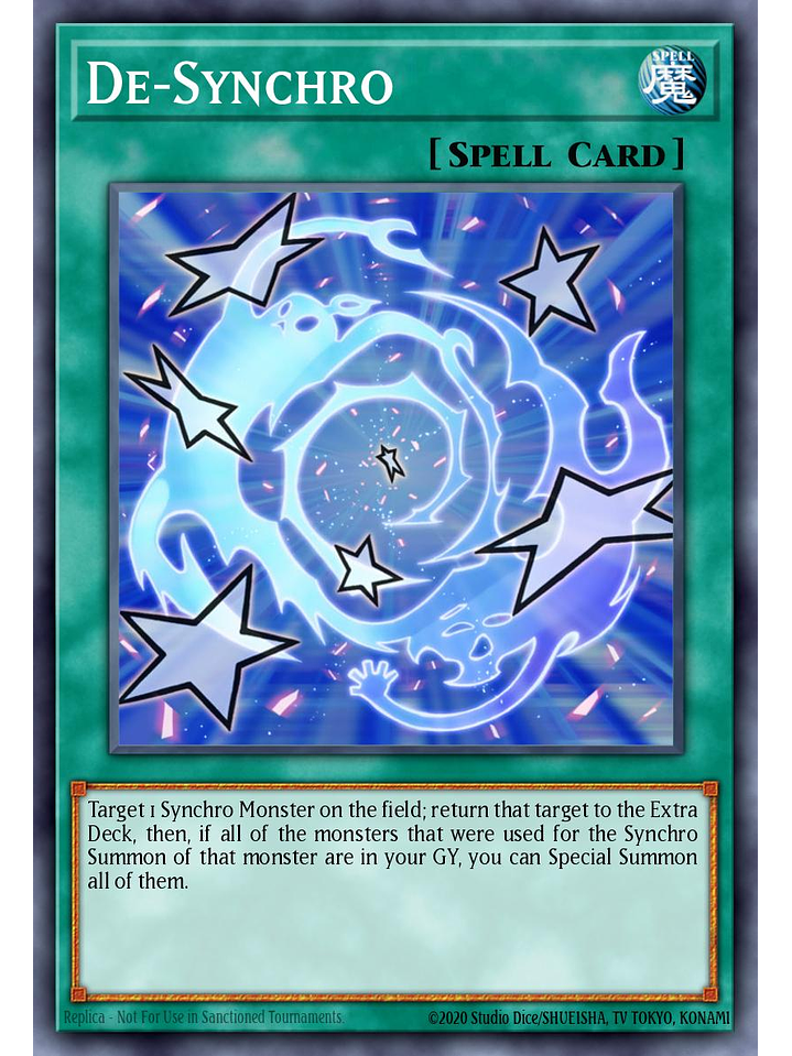 De-Synchro - MZMI-EN046 - Rare 1st Edition 1