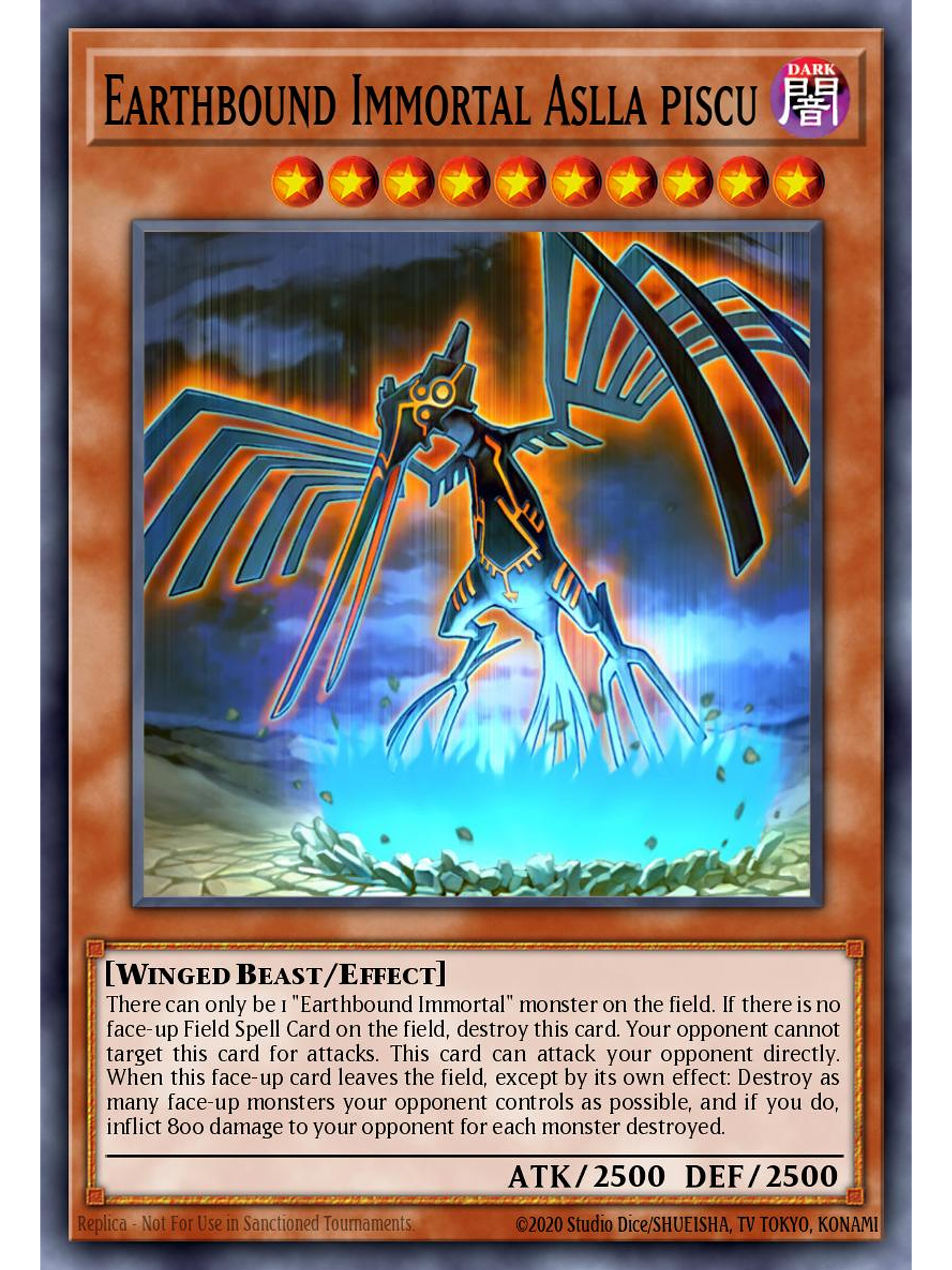 Earthbound Immortal Aslla Piscu - MZMI-EN048 - Rare 1st Edition 1