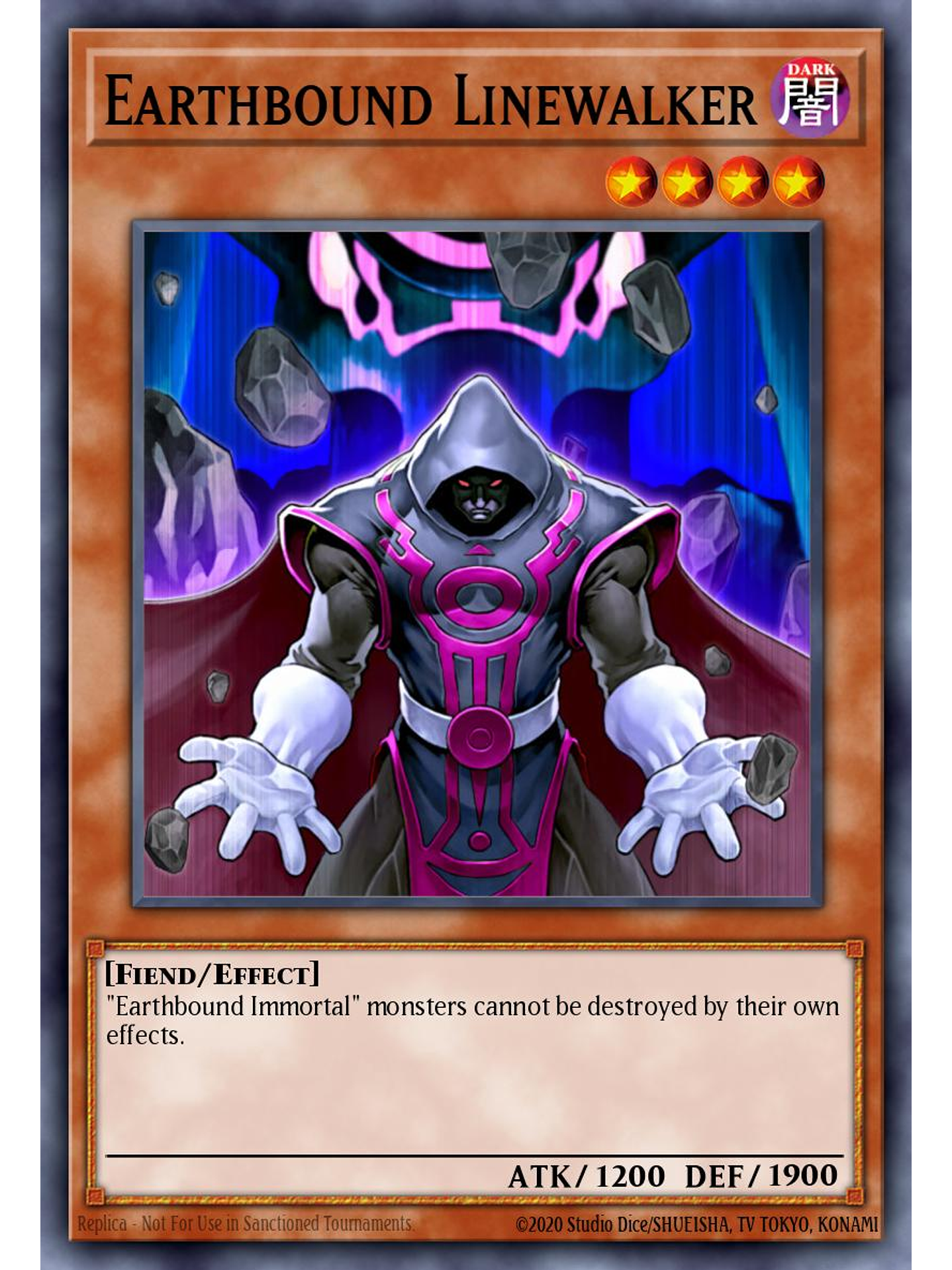 Earthbound Linewalker - MZMI-EN049 - Rare 1st Edition 1