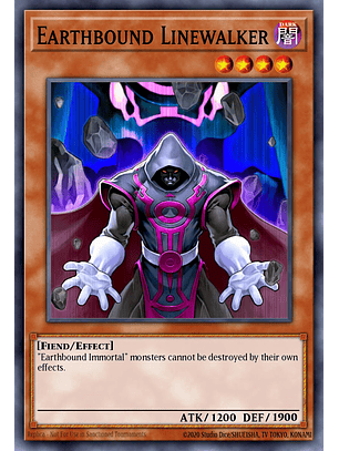 Earthbound Linewalker - MZMI-EN049 - Rare 1st Edition