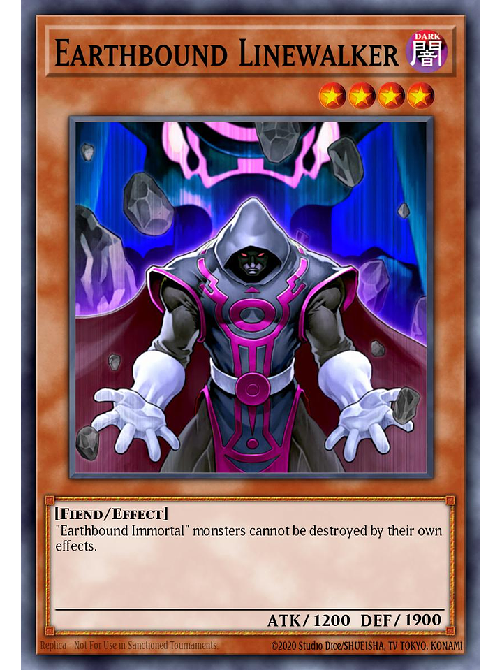 Earthbound Linewalker - MZMI-EN049 - Rare 1st Edition 1