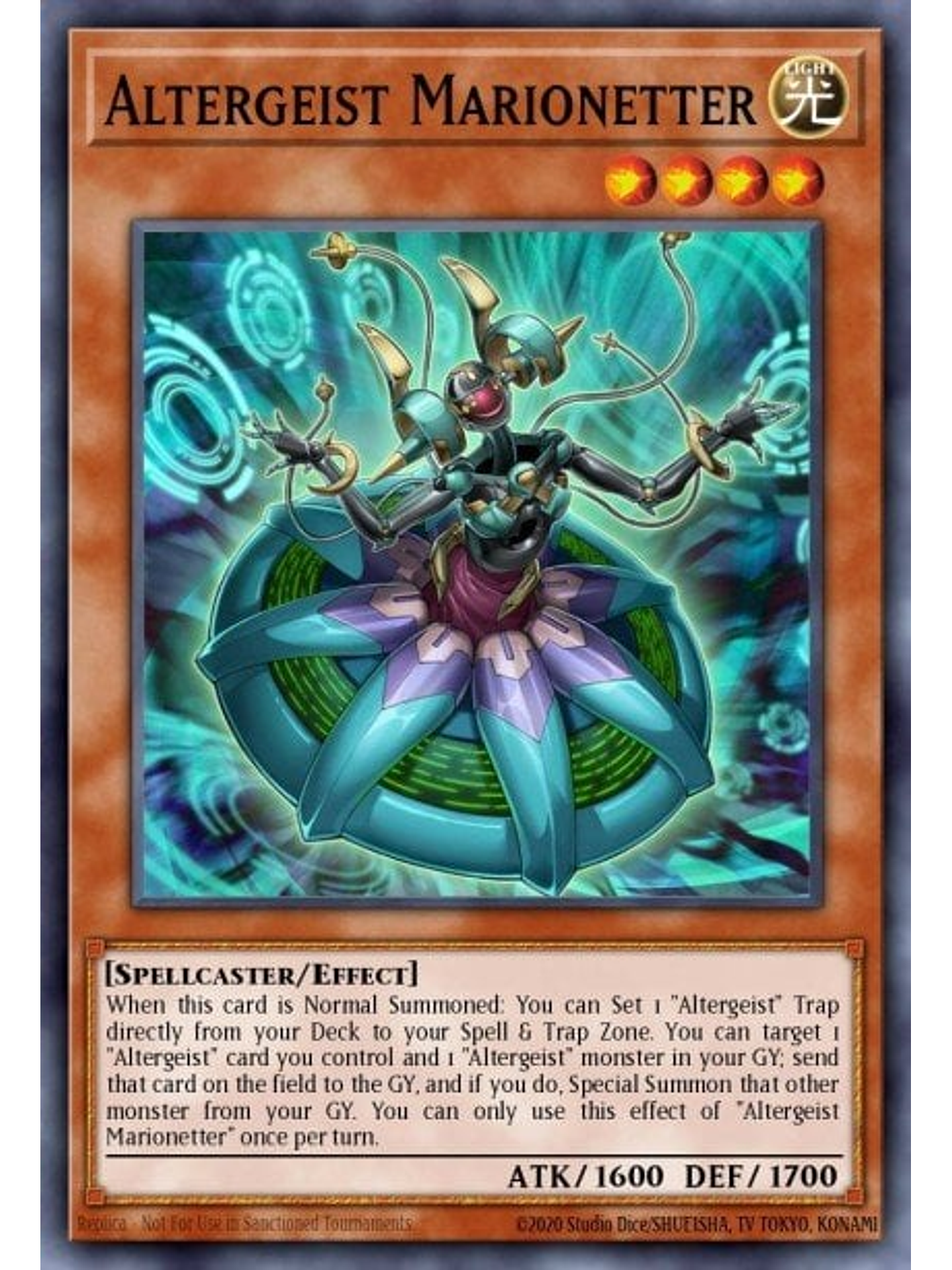 Altergeist Marionetter - MZMI-EN062 - Rare 1st Edition 1