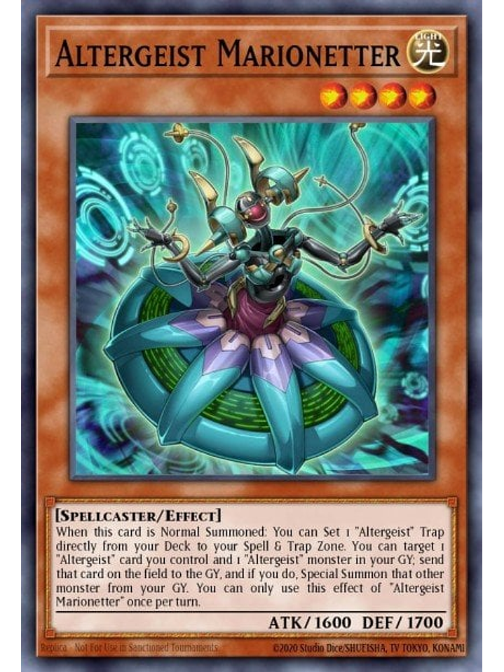 Altergeist Marionetter - MZMI-EN062 - Rare 1st Edition 1