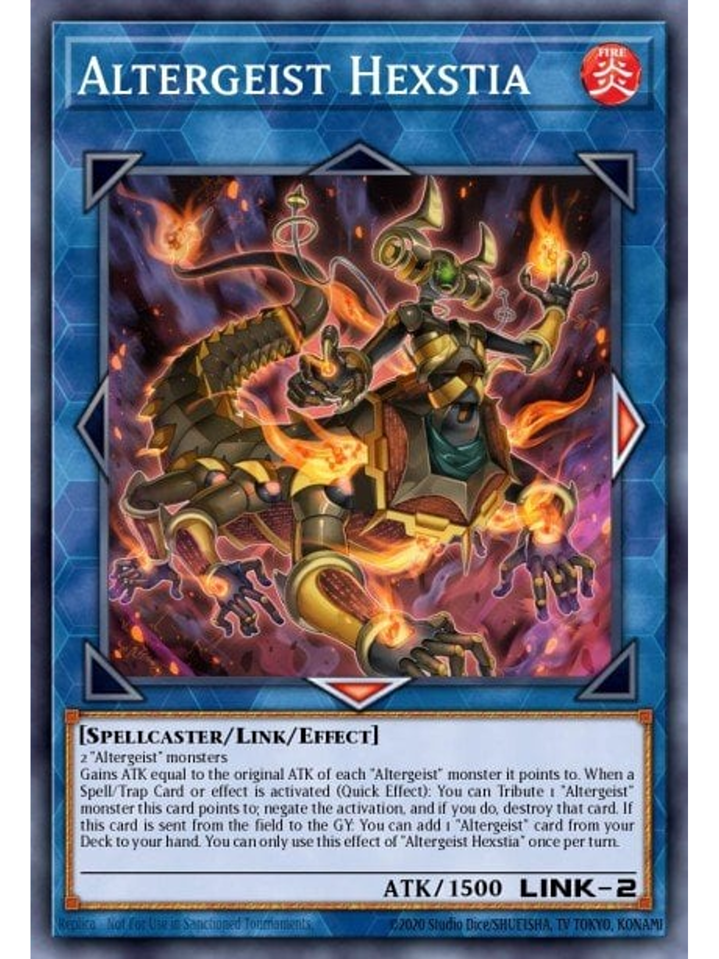 Altergeist Hexstia - MZMI-EN066 - Rare 1st Edition 1