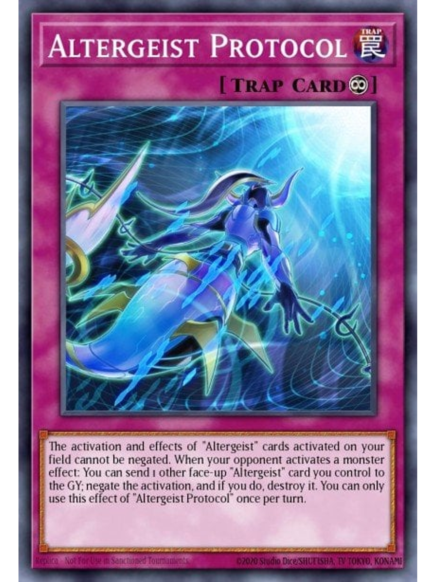 Altergeist Protocol - MZMI-EN068 - Rare 1st Edition 1