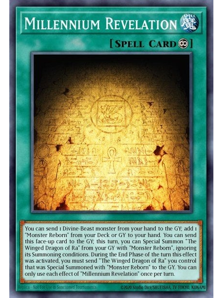 Millennium Revelation - MZMI-EN070 - Rare 1st Edition 1