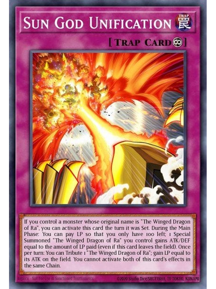 Sun God Unification - MZMI-EN071 - Rare 1st Edition 1