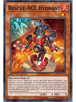 Rescue-ACE Hydrant - MZMI-EN076 - Super Rare 1st Edition