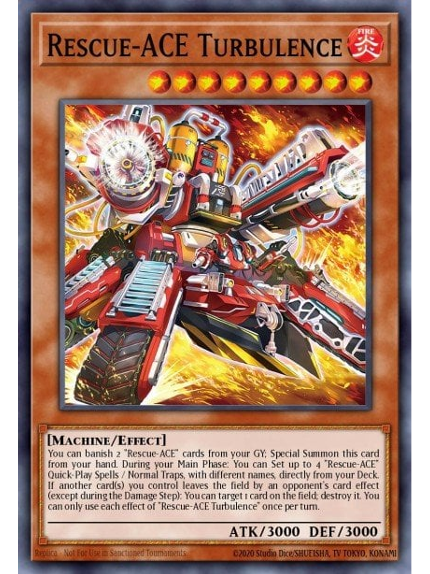 Rescue-ACE Turbulence - MZMI-EN077 - Super Rare 1st Edition 1