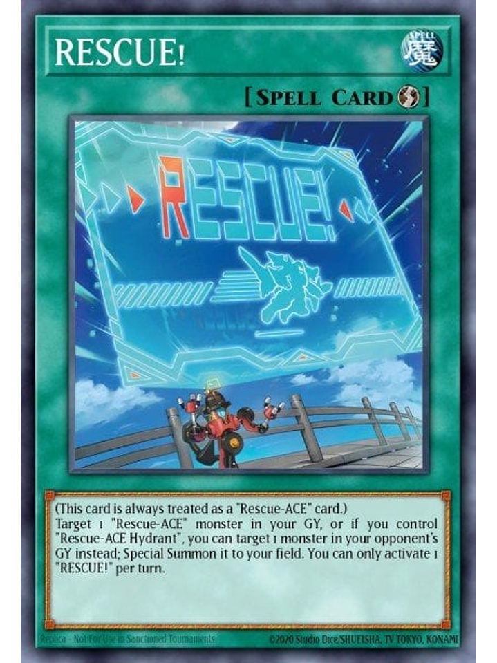 RESCUE! - MZMI-EN078 - Rare 1st Edition 1