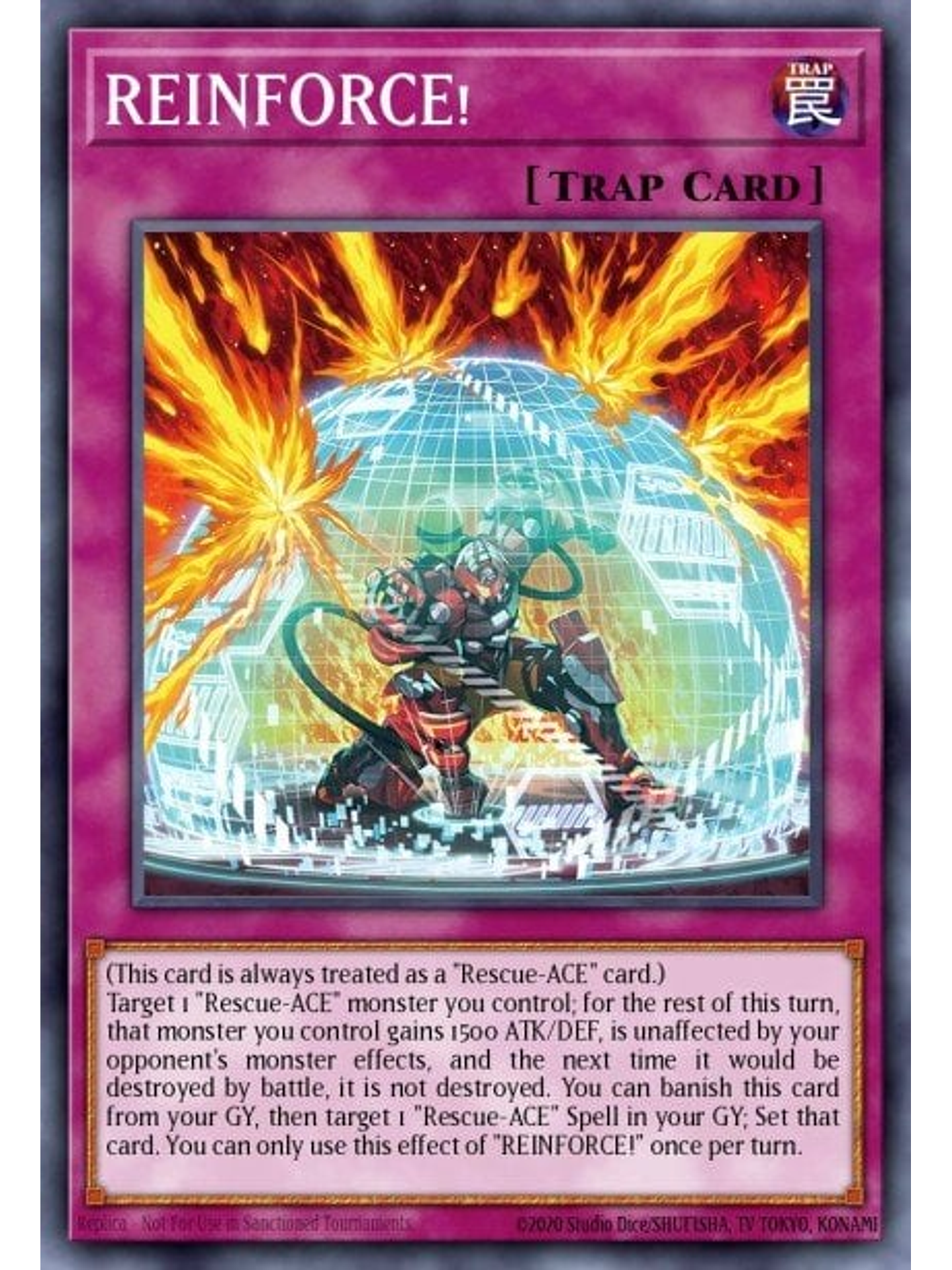 REINFORCE! - MZMI-EN079 - Rare 1st Edition 1