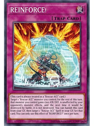 REINFORCE! - MZMI-EN079 - Rare 1st Edition