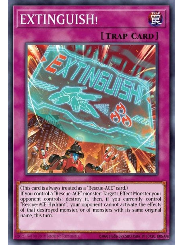 EXTINGUISH! - MZMI-EN080 - Rare 1st Edition 1