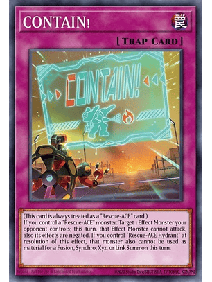 CONTAIN! - MZMI-EN082 - Rare 1st Edition