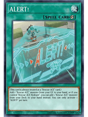 ALERT! - MZMI-EN083 - Rare 1st Edition