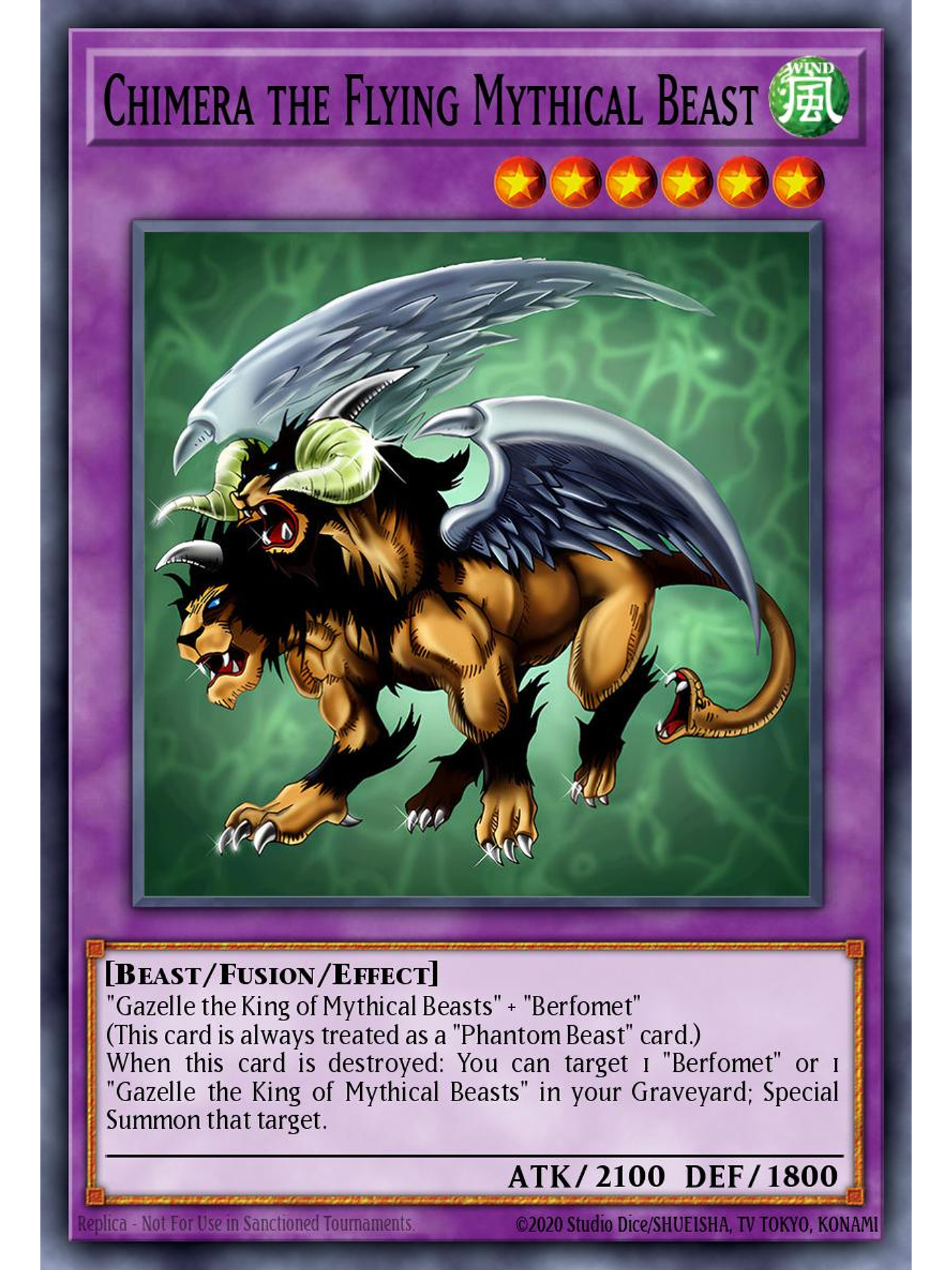 Chimera the Flying Mythical Beast - MZMI-EN040 - Collector's Rare 1st Edition 1