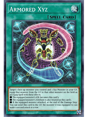 Armored Xyz - MZMI-EN025 - Collector's Rare 1st Edition