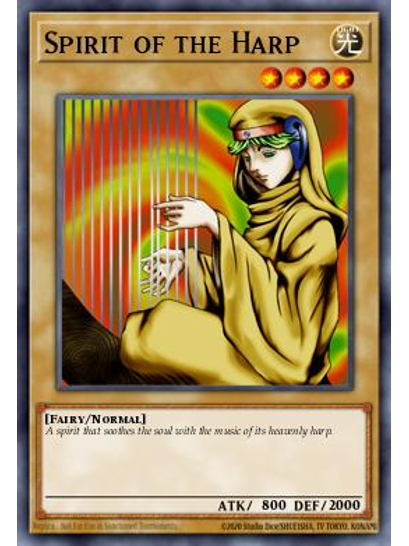 Spirit of the Harp - STAS-EN003 - Common 1st Edition 1