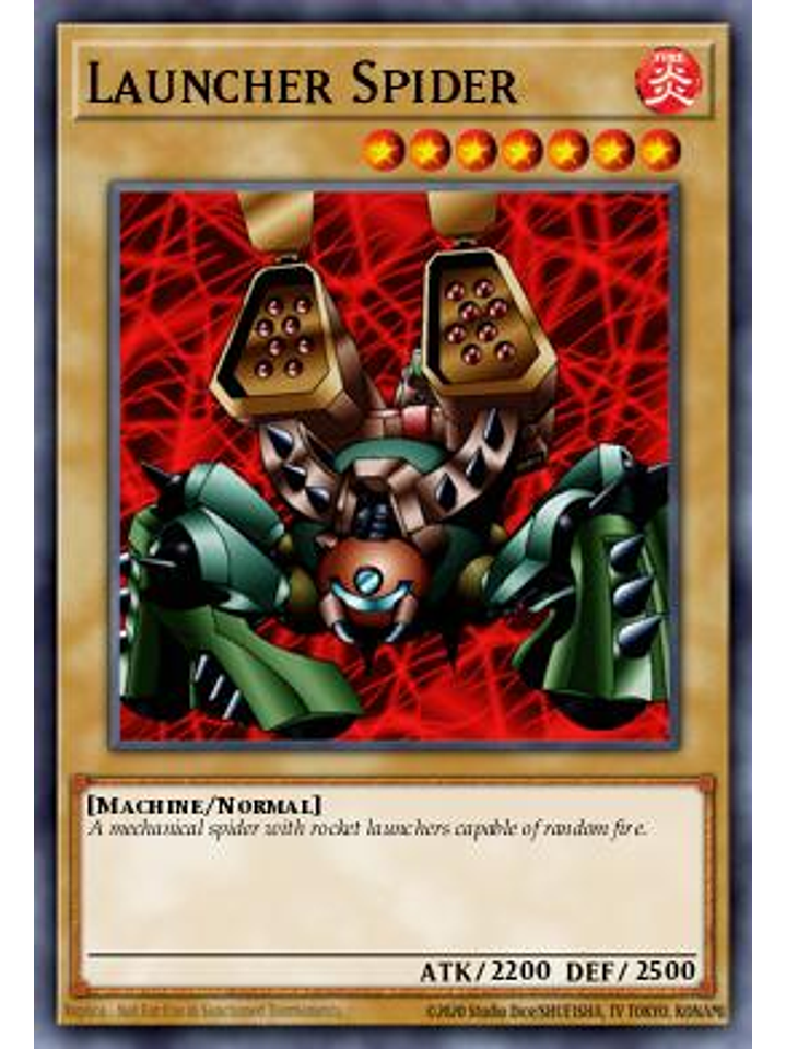 Launcher Spider - STAS-EN004 - Common 1st Edition 1