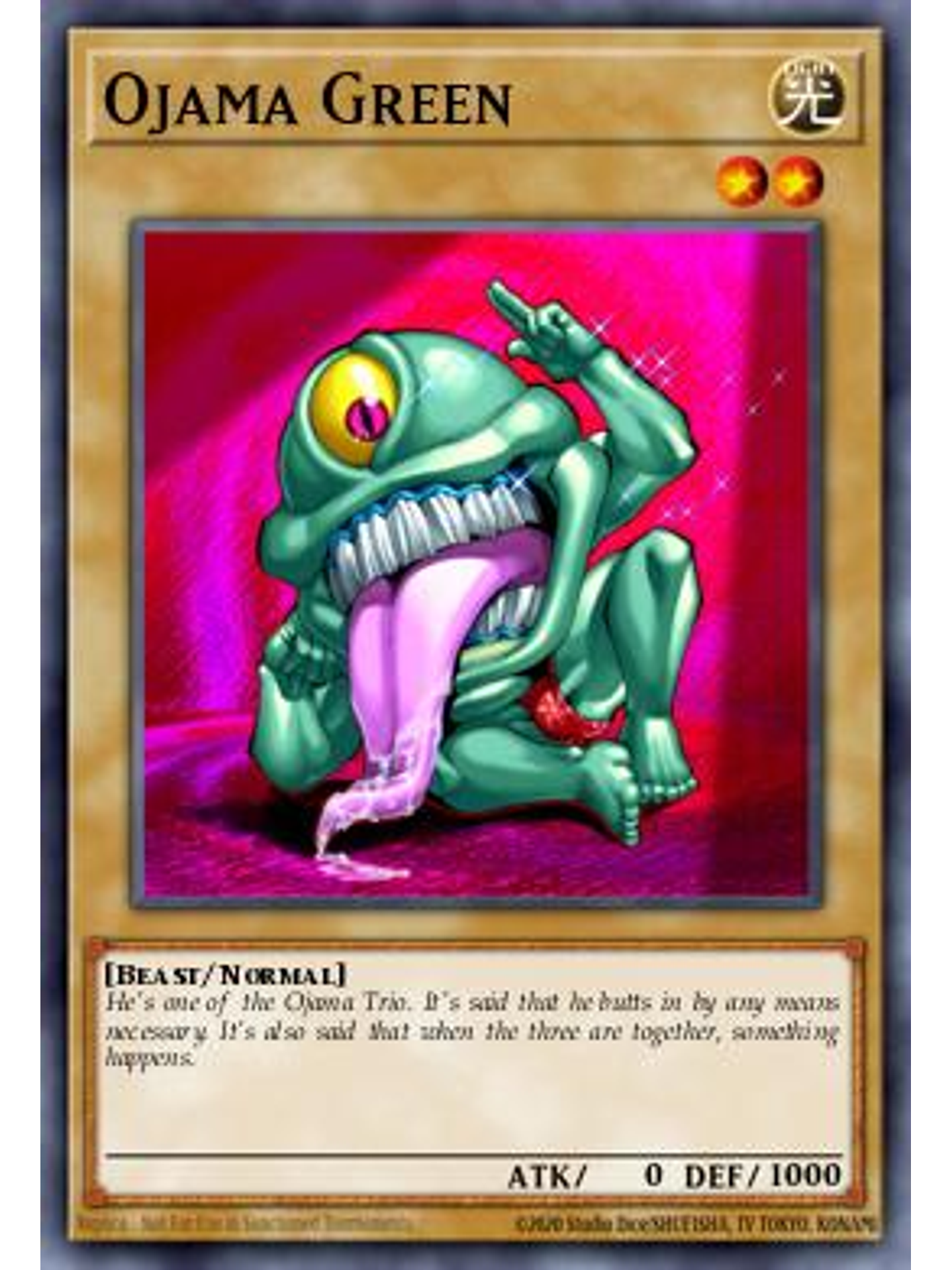 Ojama Green - STAS-EN006 - Common 1st Edition 1