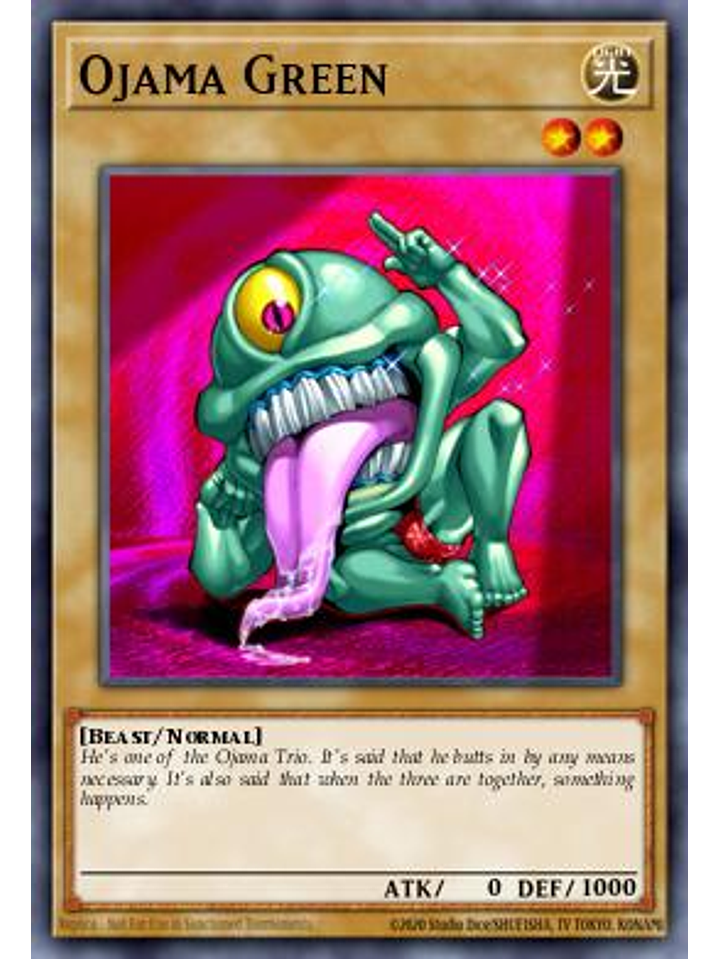 Ojama Green - STAS-EN006 - Common 1st Edition 1