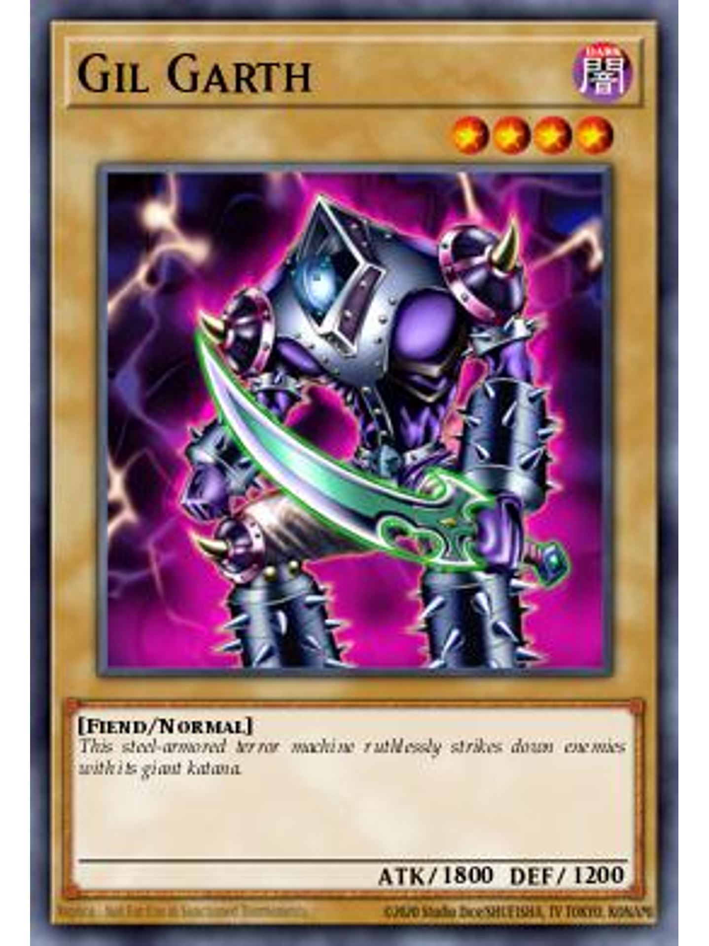 Gil Garth - STAS-EN007 - Common 1st Edition 1