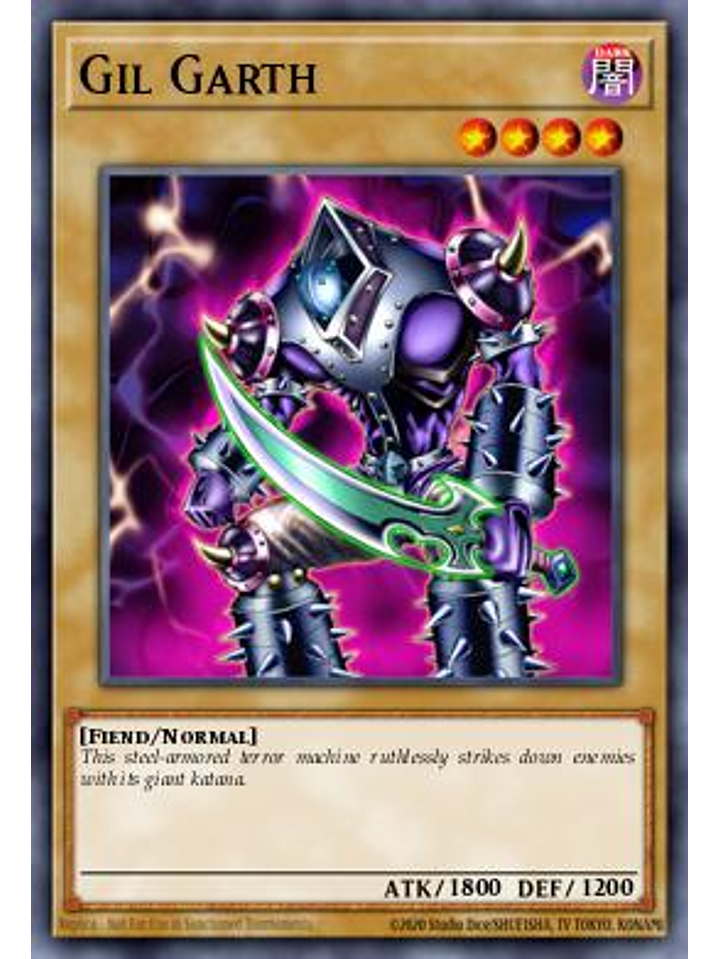 Gil Garth - STAS-EN007 - Common 1st Edition 1