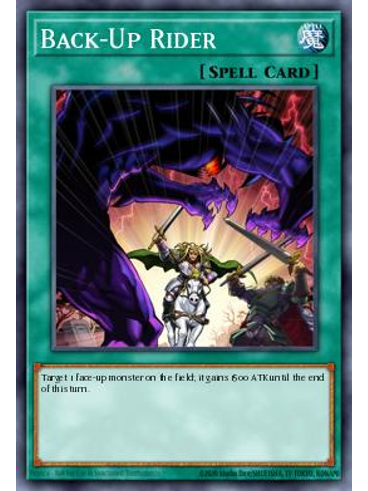 Back-Up Rider - STAS-EN010 - Common 1st Edition 1