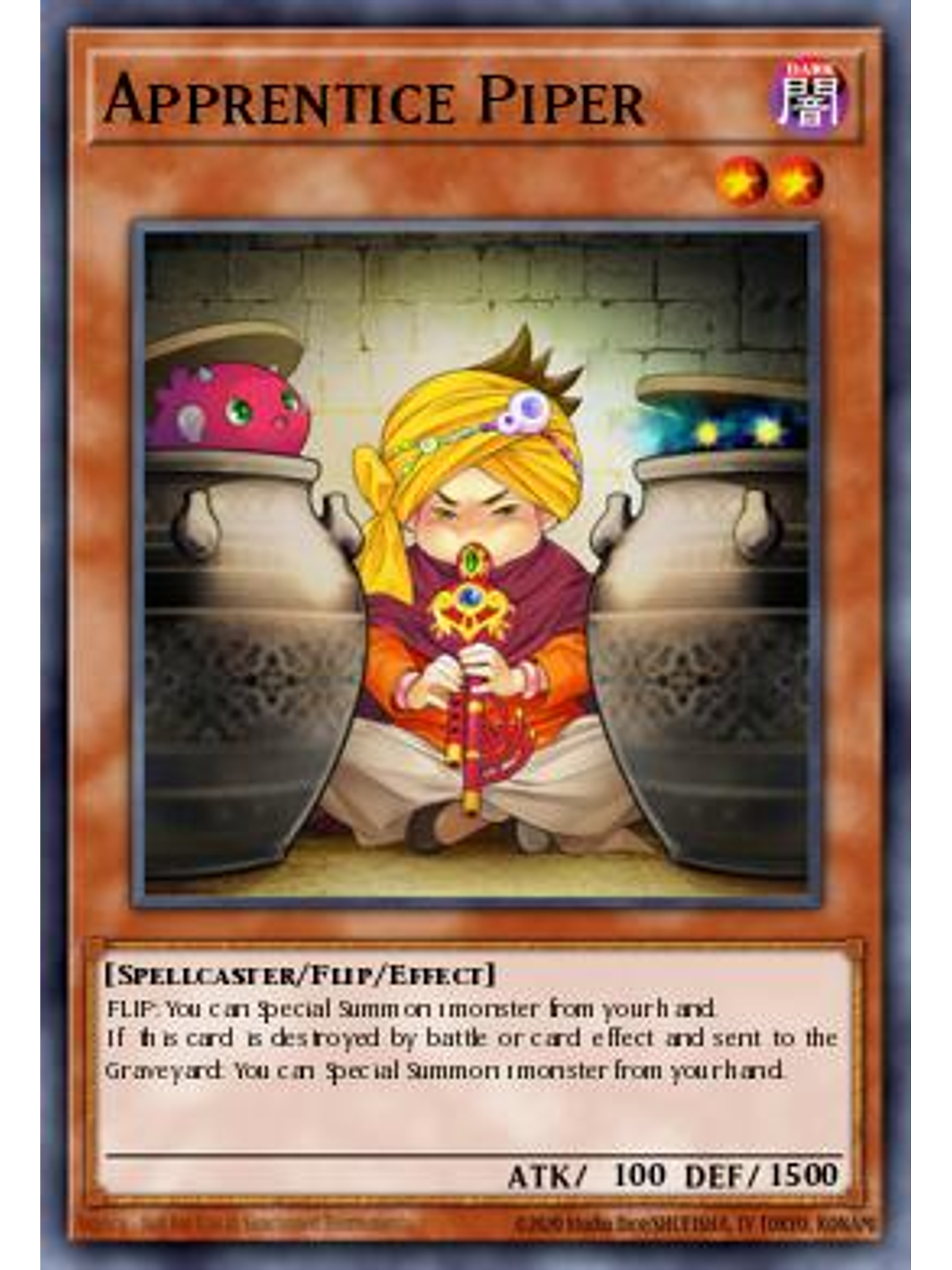 Apprentice Piper - STAS-EN011 - Common 1st Edition 1