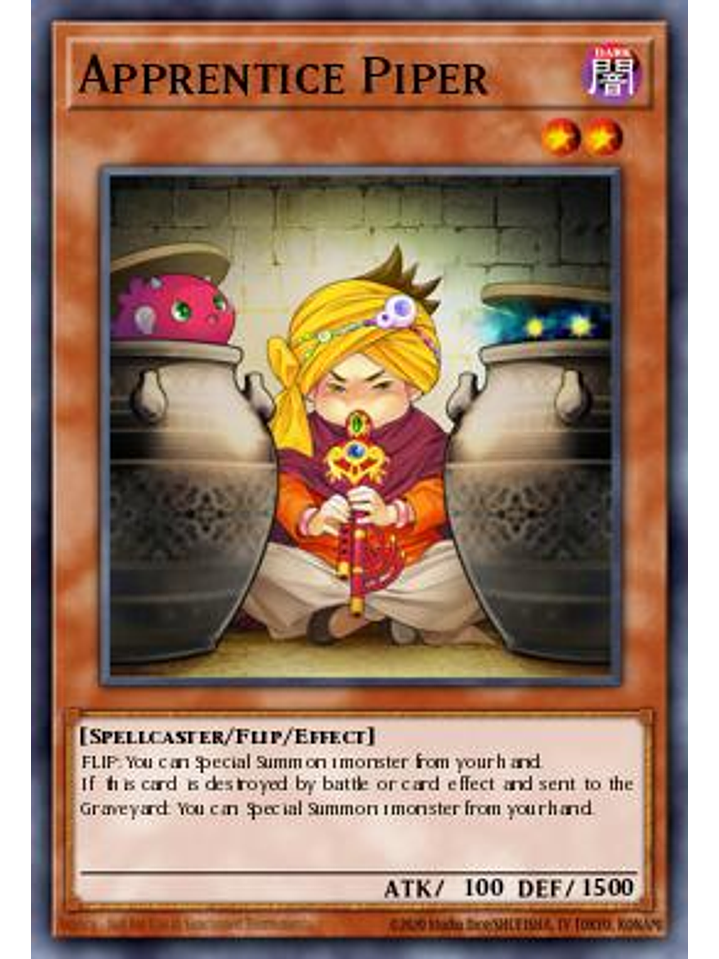 Apprentice Piper - STAS-EN011 - Common 1st Edition 1