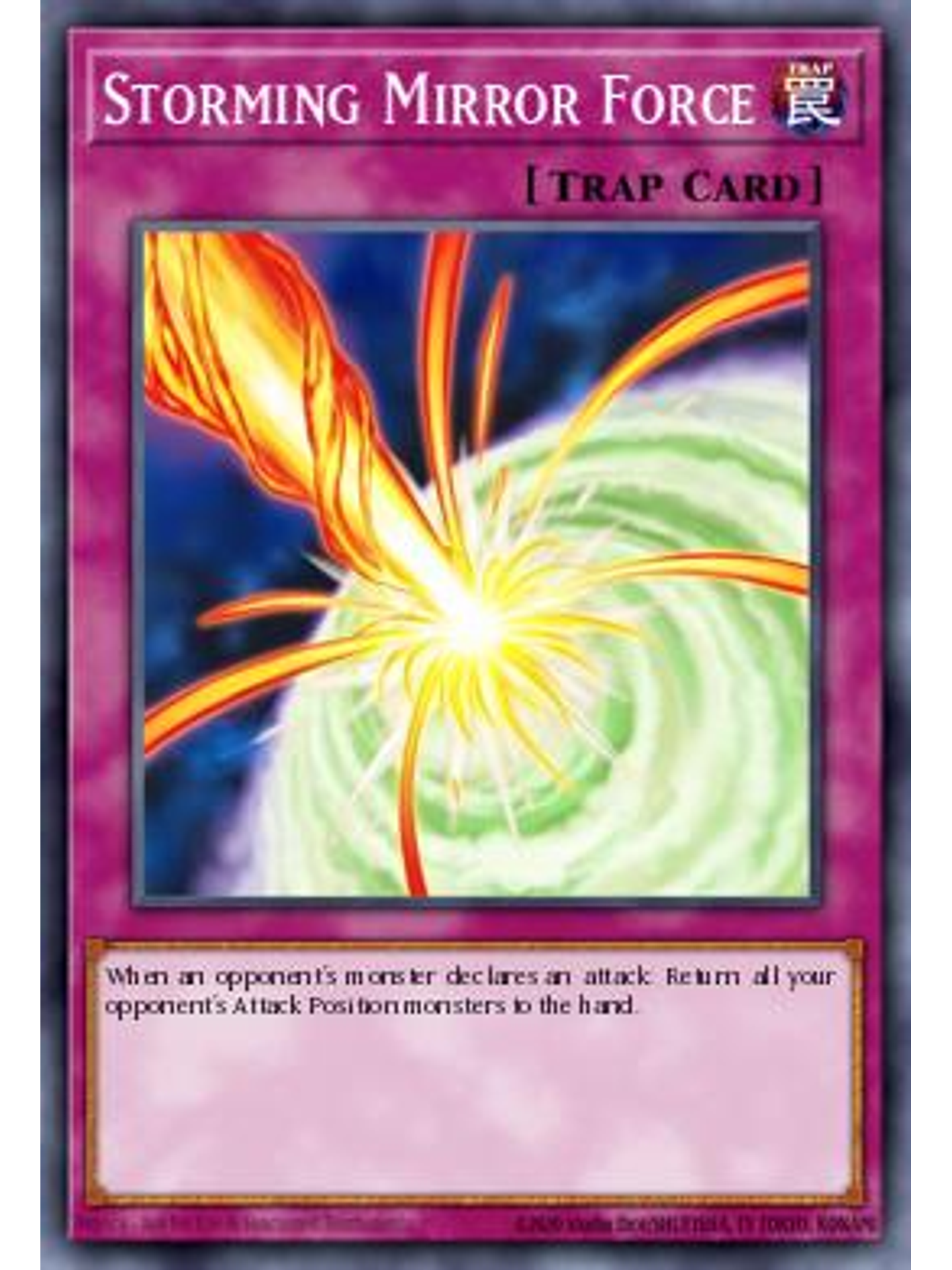 Storming Mirror Force - STAS-EN012 - Common 1st Edition 1